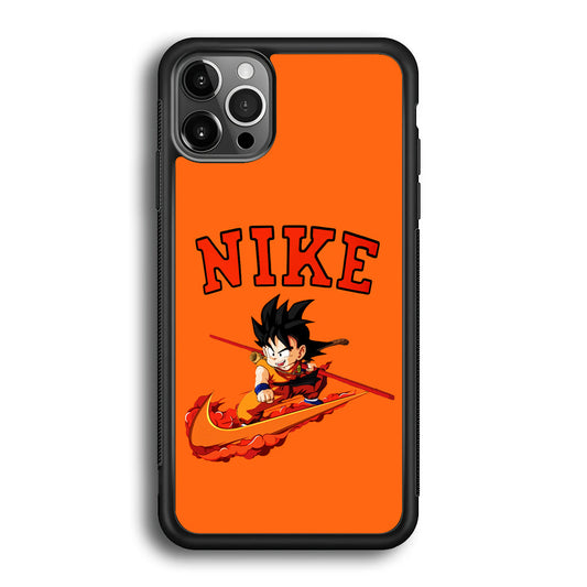 Nike Flying Son Goku iPhone 12 Pro Max Case-Mobile Phone Case-Altracase