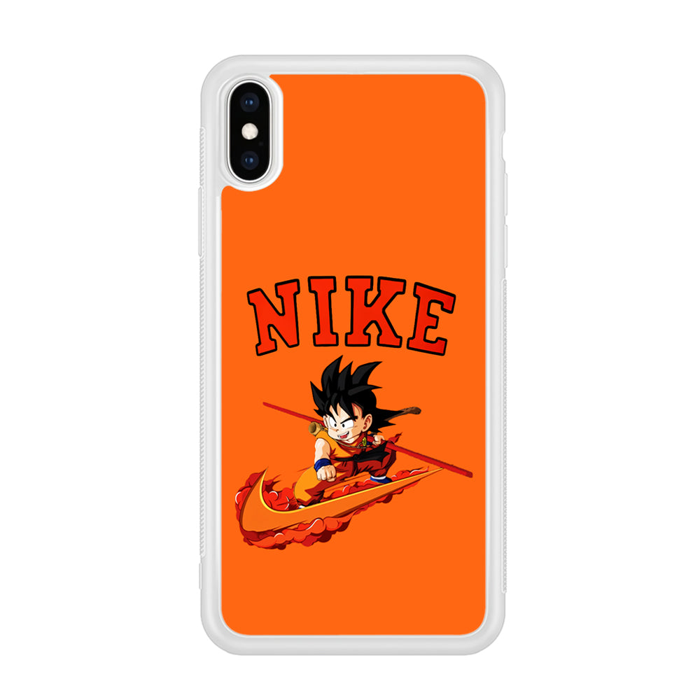 Nike Flying Son Goku iPhone X Case