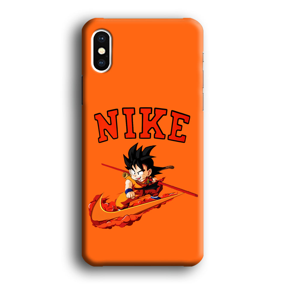 Nike Flying Son Goku iPhone X Case