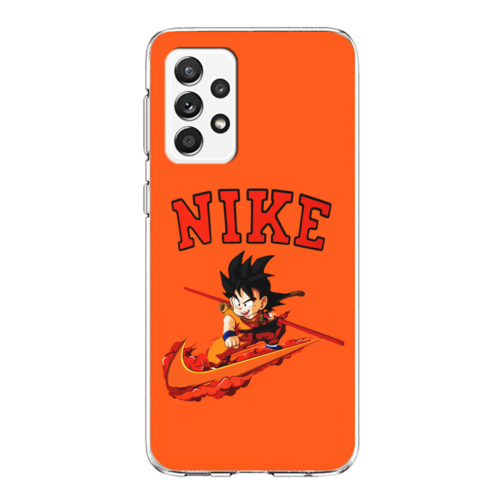 Nike Flying Son Goku Samsung Galaxy A72 Case