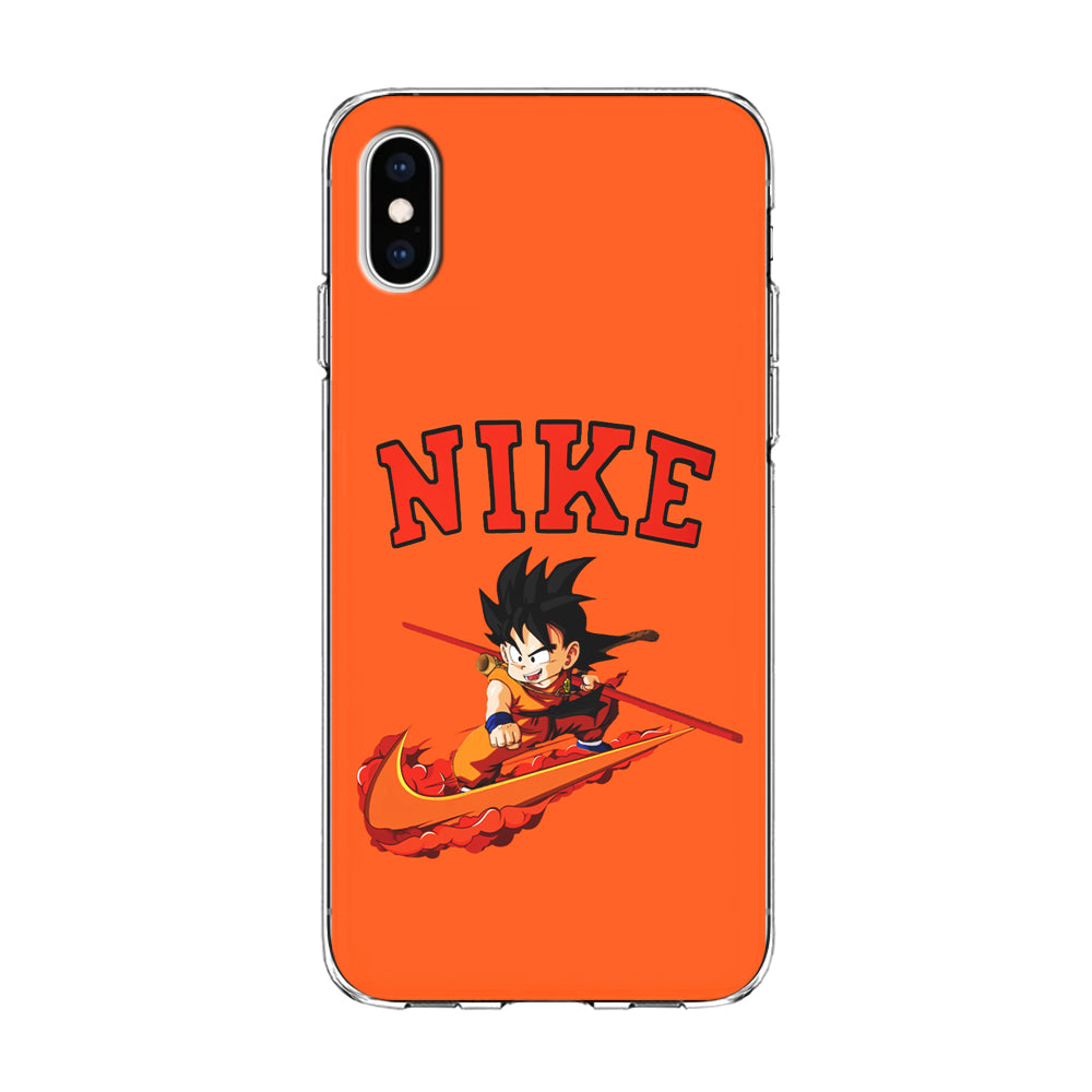 Nike Flying Son Goku iPhone X Case