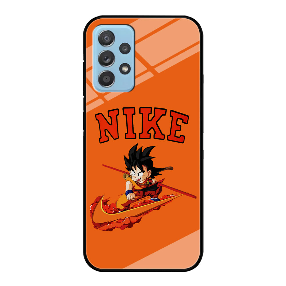 Nike Flying Son Goku Samsung Galaxy A72 Case