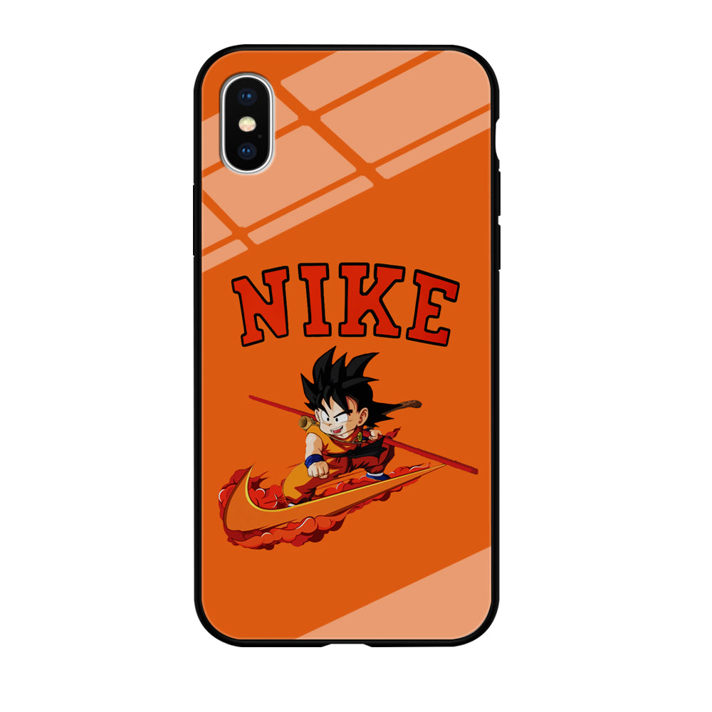 Nike Flying Son Goku iPhone X Case