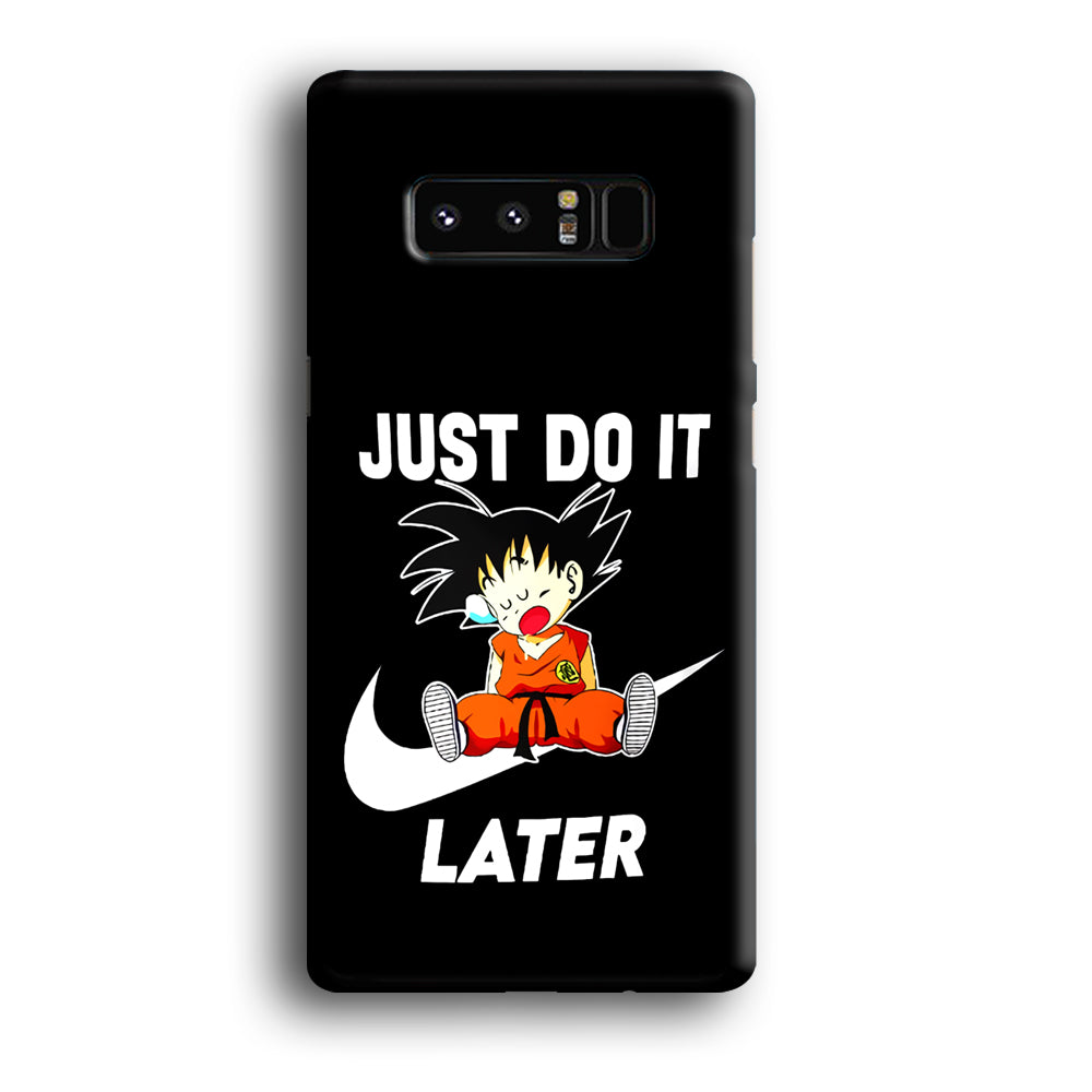 Nike Goku Asleep Samsung Galaxy Note 8 Case