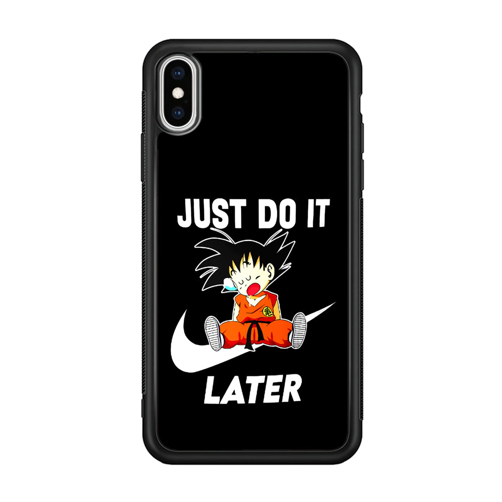 Nike Goku Asleep iPhone Xs Case