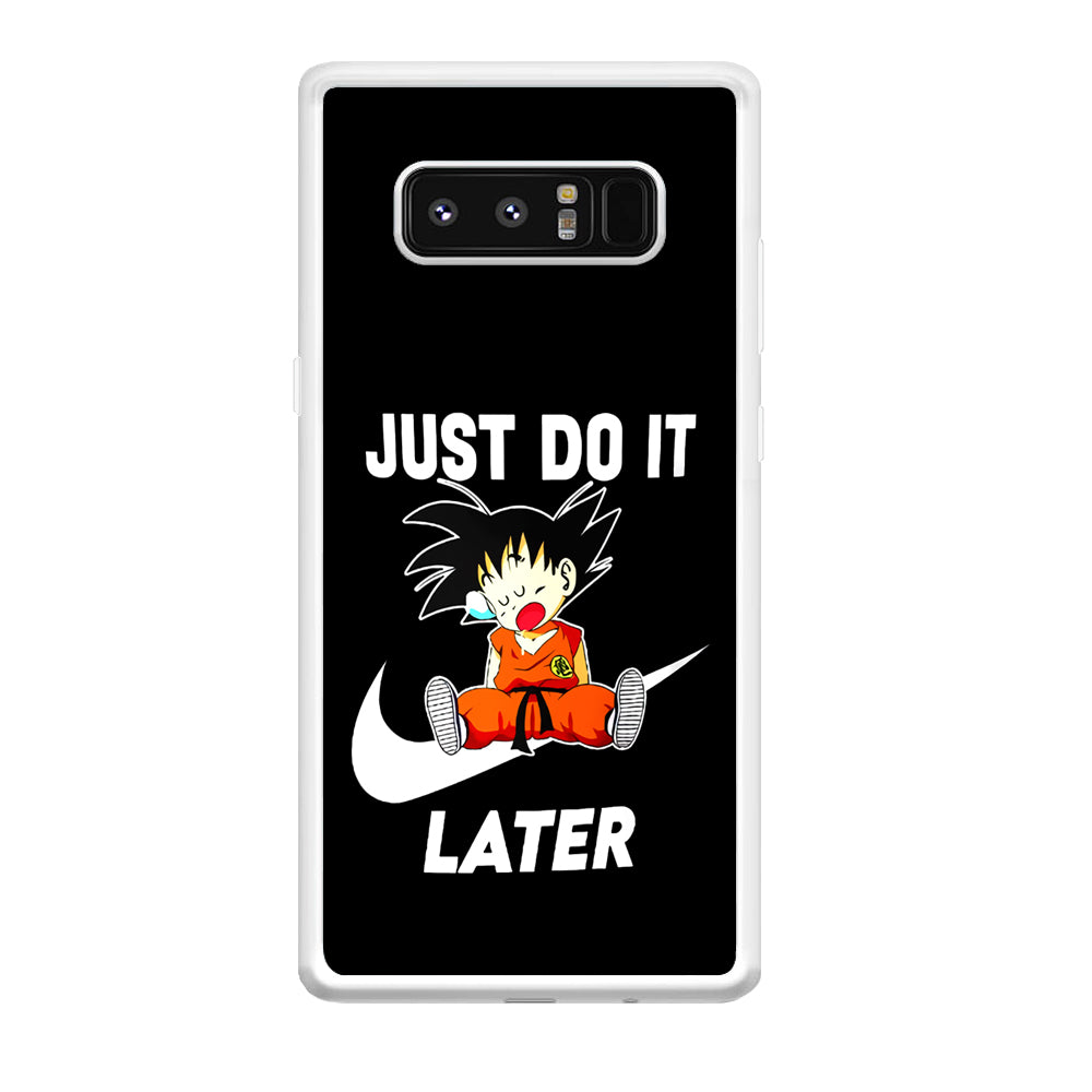 Nike Goku Asleep Samsung Galaxy Note 8 Case