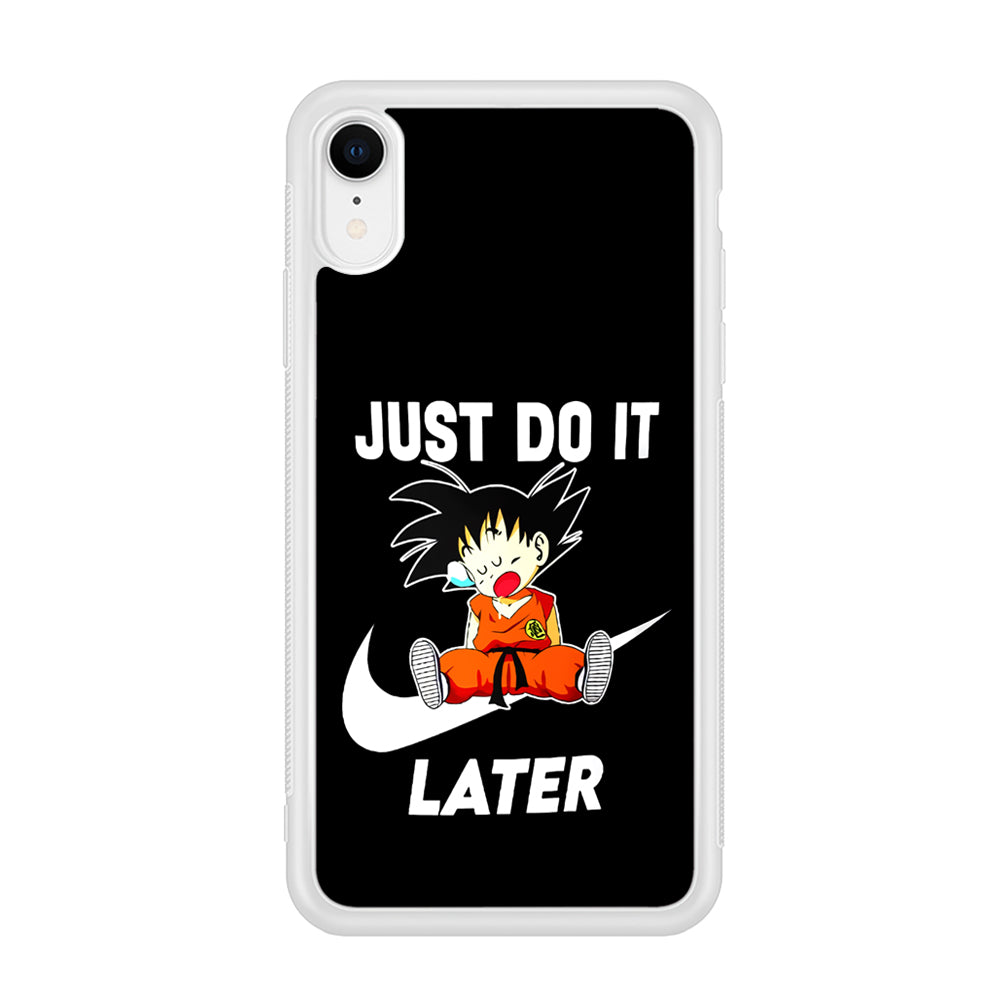 Nike Goku Asleep iPhone XR Case