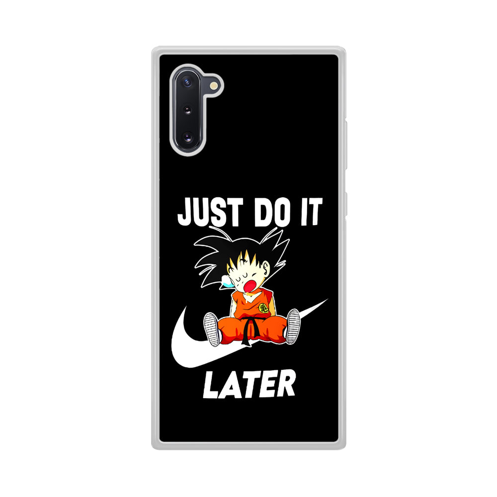 Nike Goku Asleep Samsung Galaxy Note 10 Case