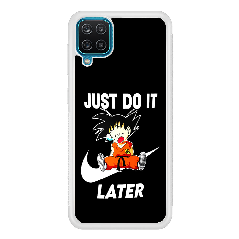 Nike Goku Asleep Samsung Galaxy A12 Case