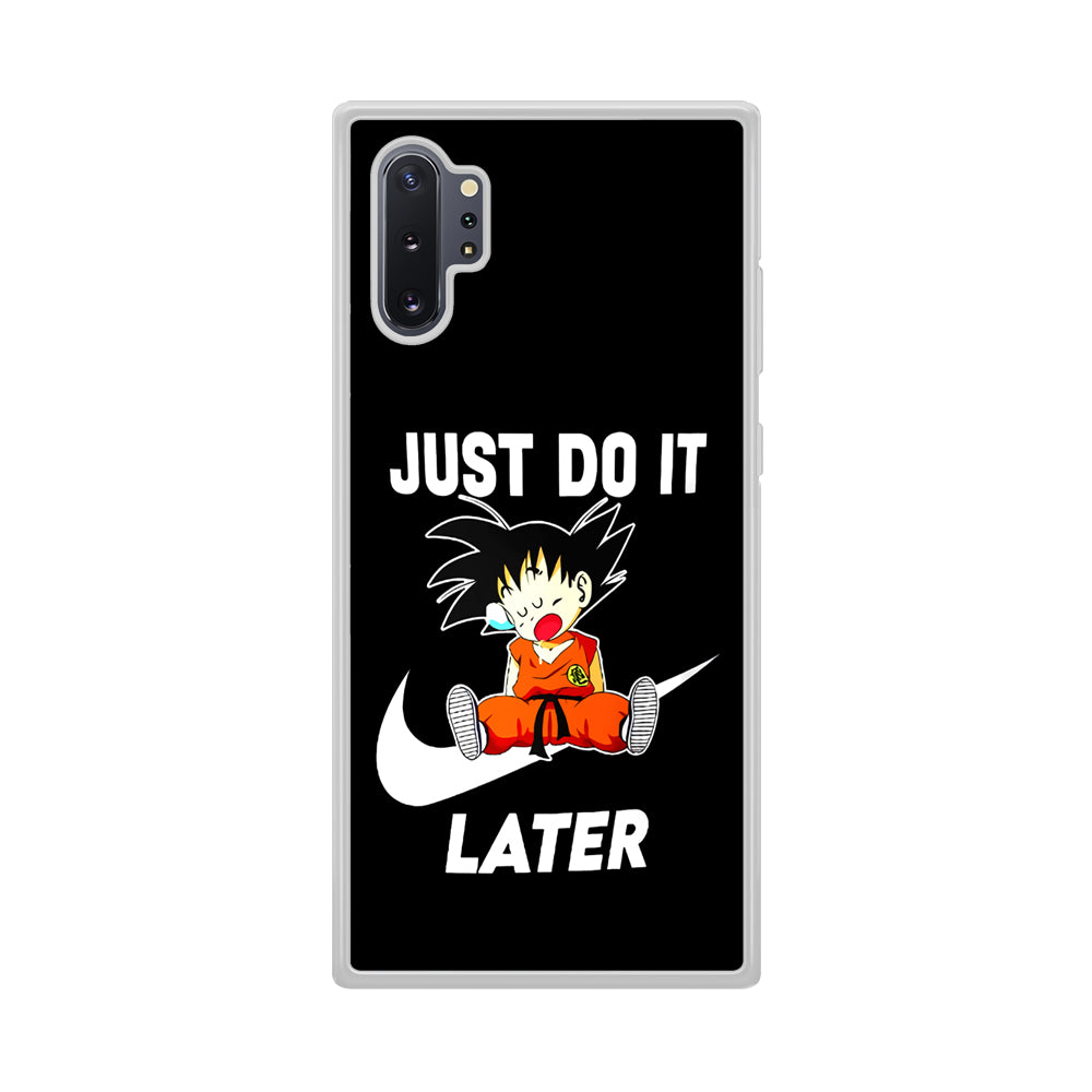 Nike Goku Asleep Samsung Galaxy Note 10 Plus Case