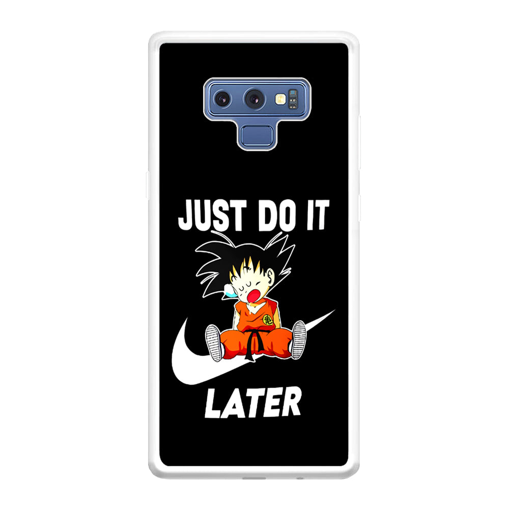 Nike Goku Asleep Samsung Galaxy Note 9 Case