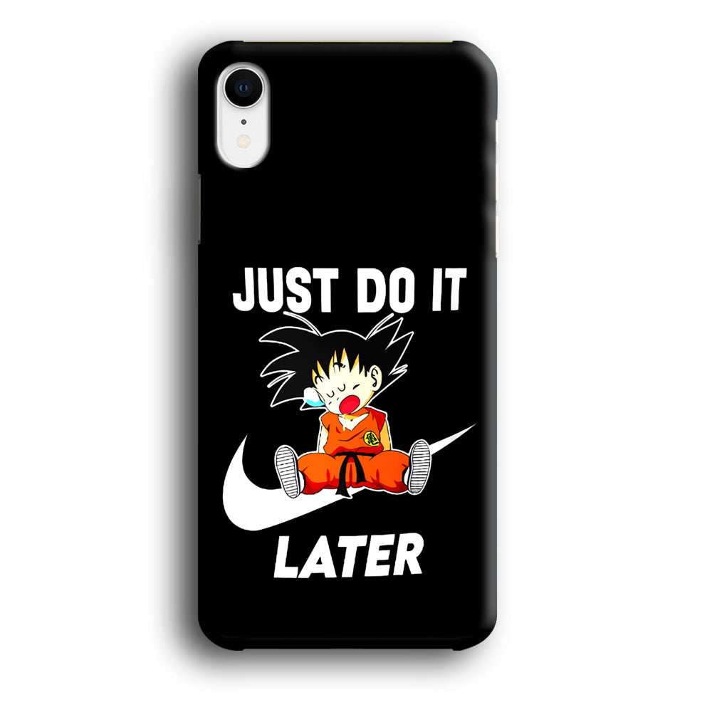 Nike Goku Asleep iPhone XR Case