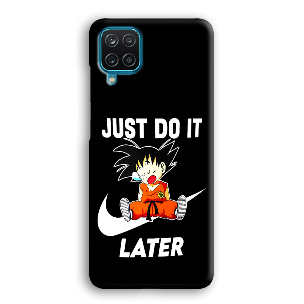 Nike Goku Asleep Samsung Galaxy A12 Case