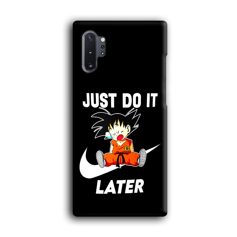 Nike Goku Asleep Samsung Galaxy Note 10 Plus Case