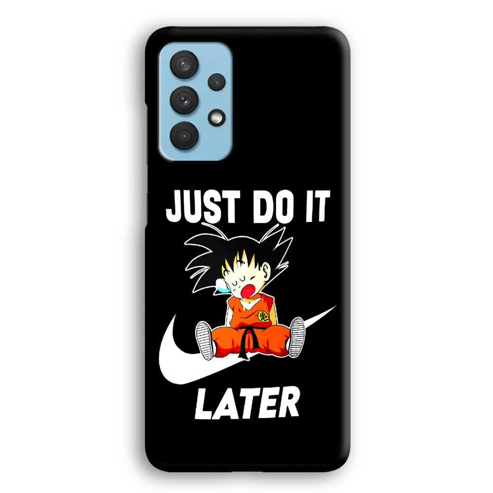 Nike Goku Asleep Samsung Galaxy A32 Case