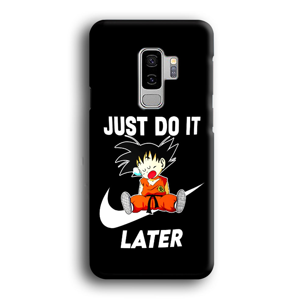 Nike Goku Asleep Samsung Galaxy S9 Plus Case