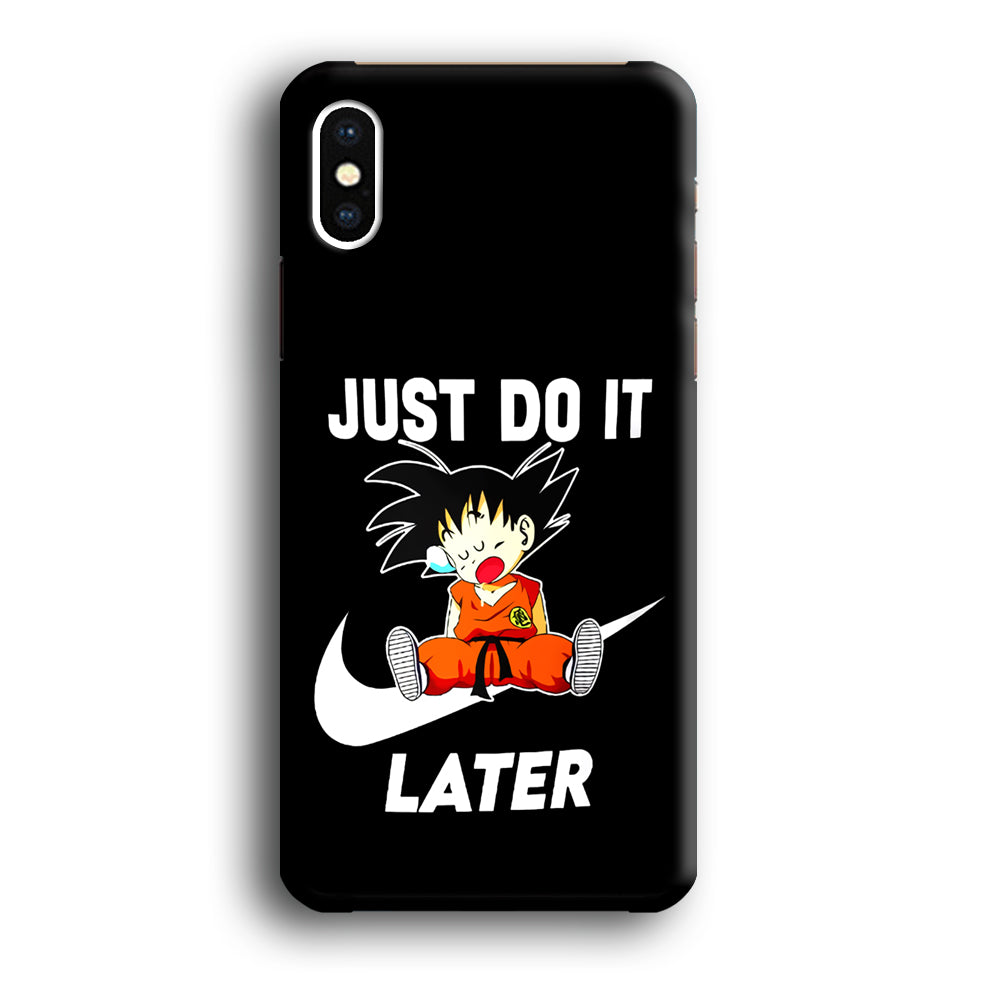 Nike Goku Asleep iPhone Xs Case