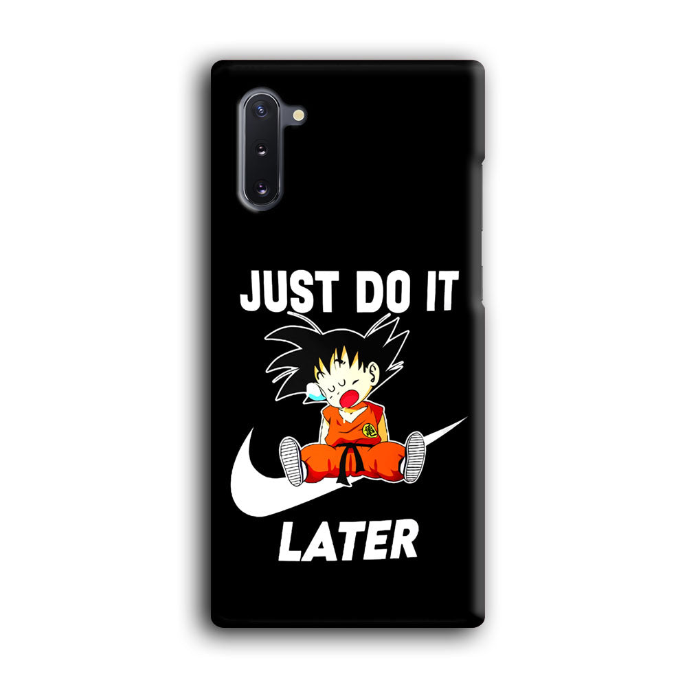 Nike Goku Asleep Samsung Galaxy Note 10 Case