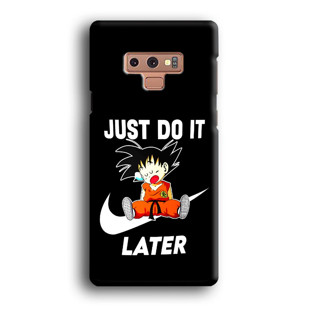 Nike Goku Asleep Samsung Galaxy Note 9 Case