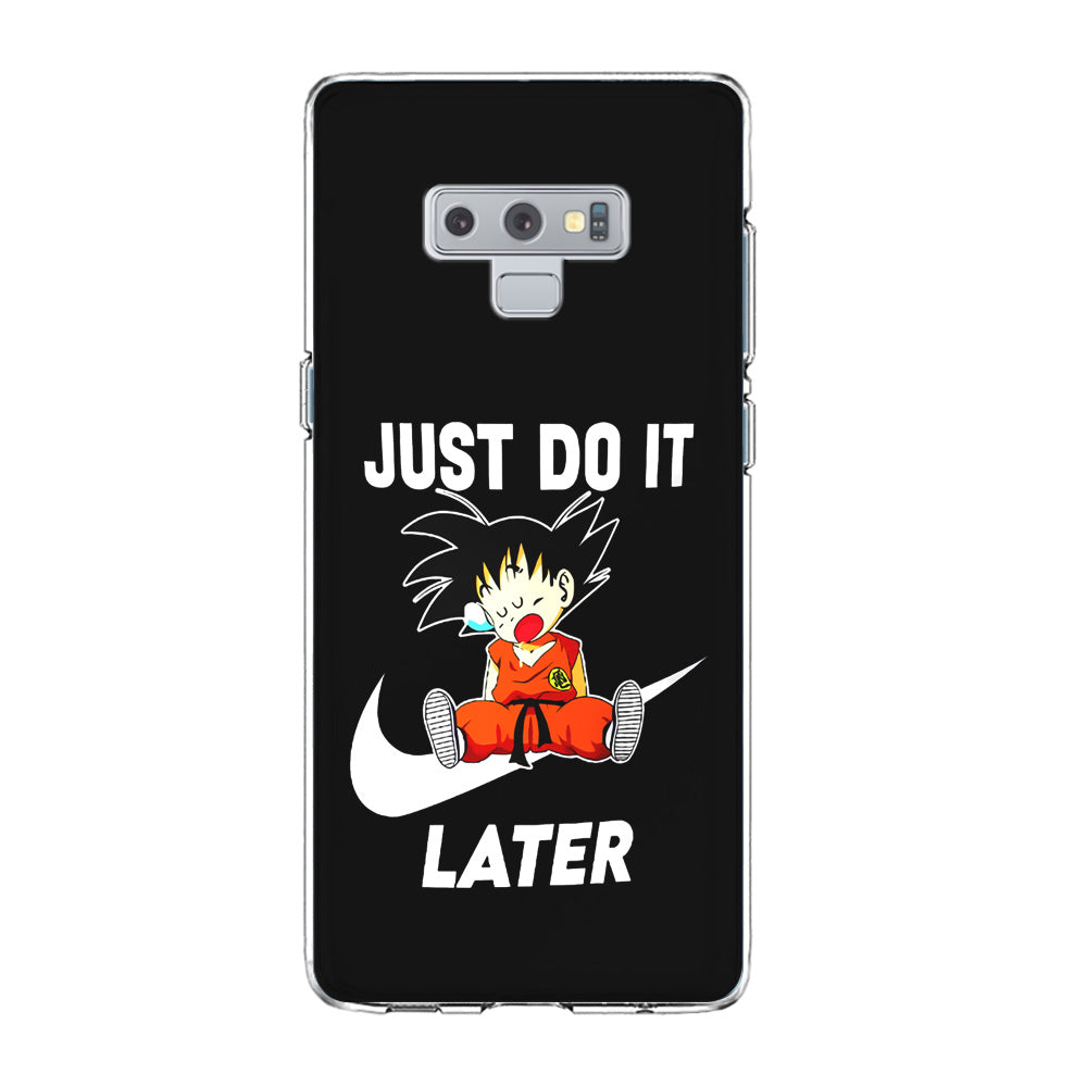 Nike Goku Asleep Samsung Galaxy Note 9 Case