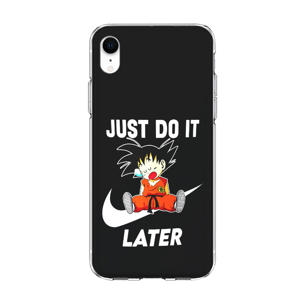 Nike Goku Asleep iPhone XR Case