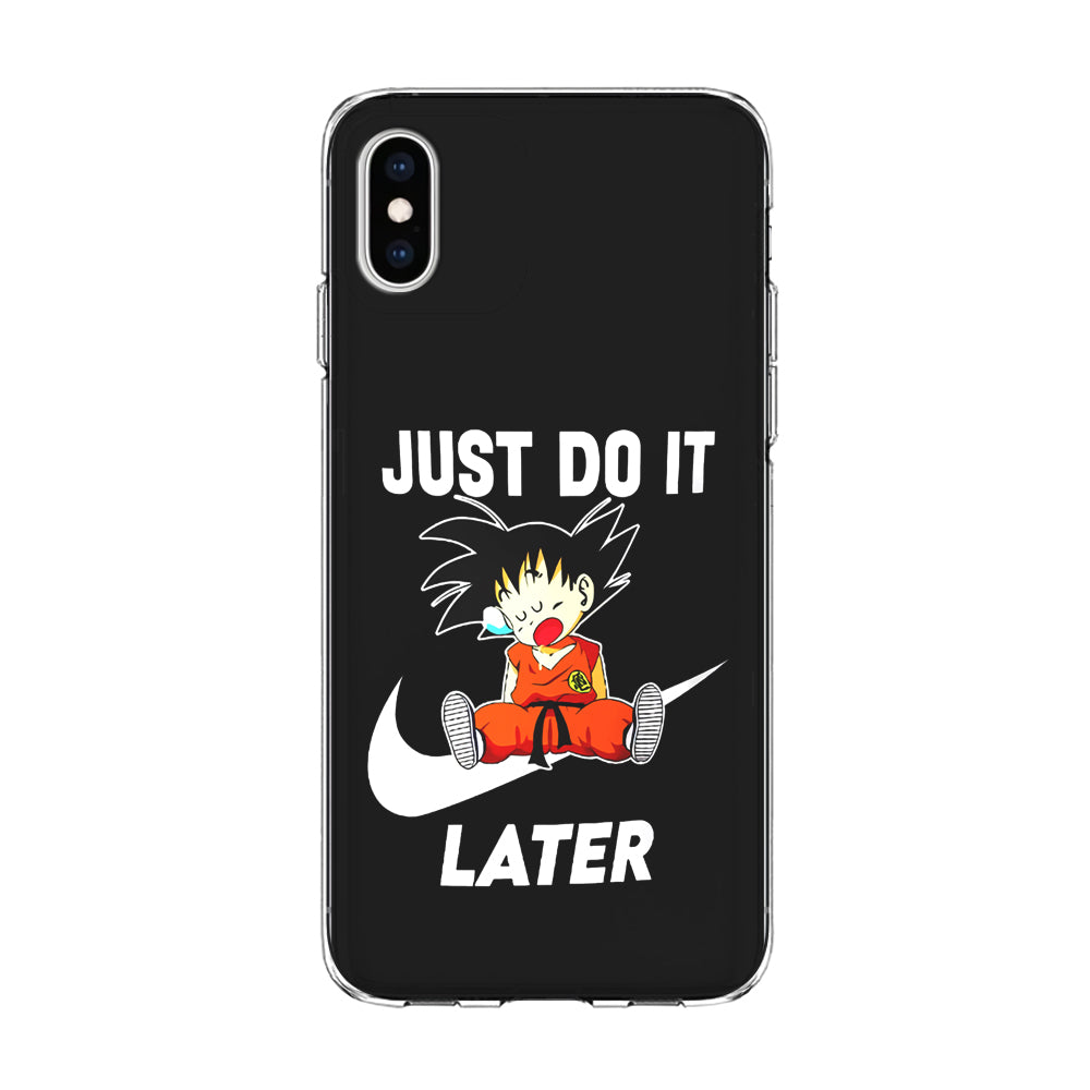 Nike Goku Asleep iPhone Xs Case