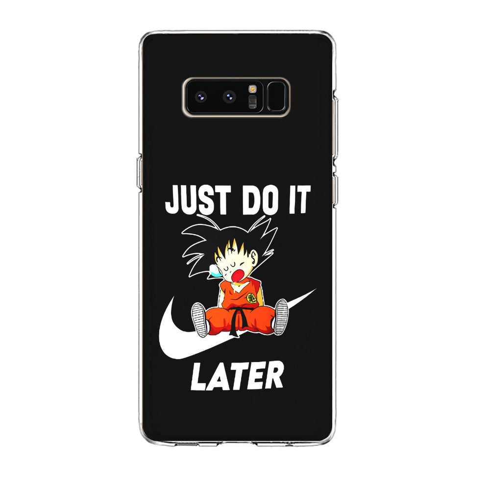 Nike Goku Asleep Samsung Galaxy Note 8 Case