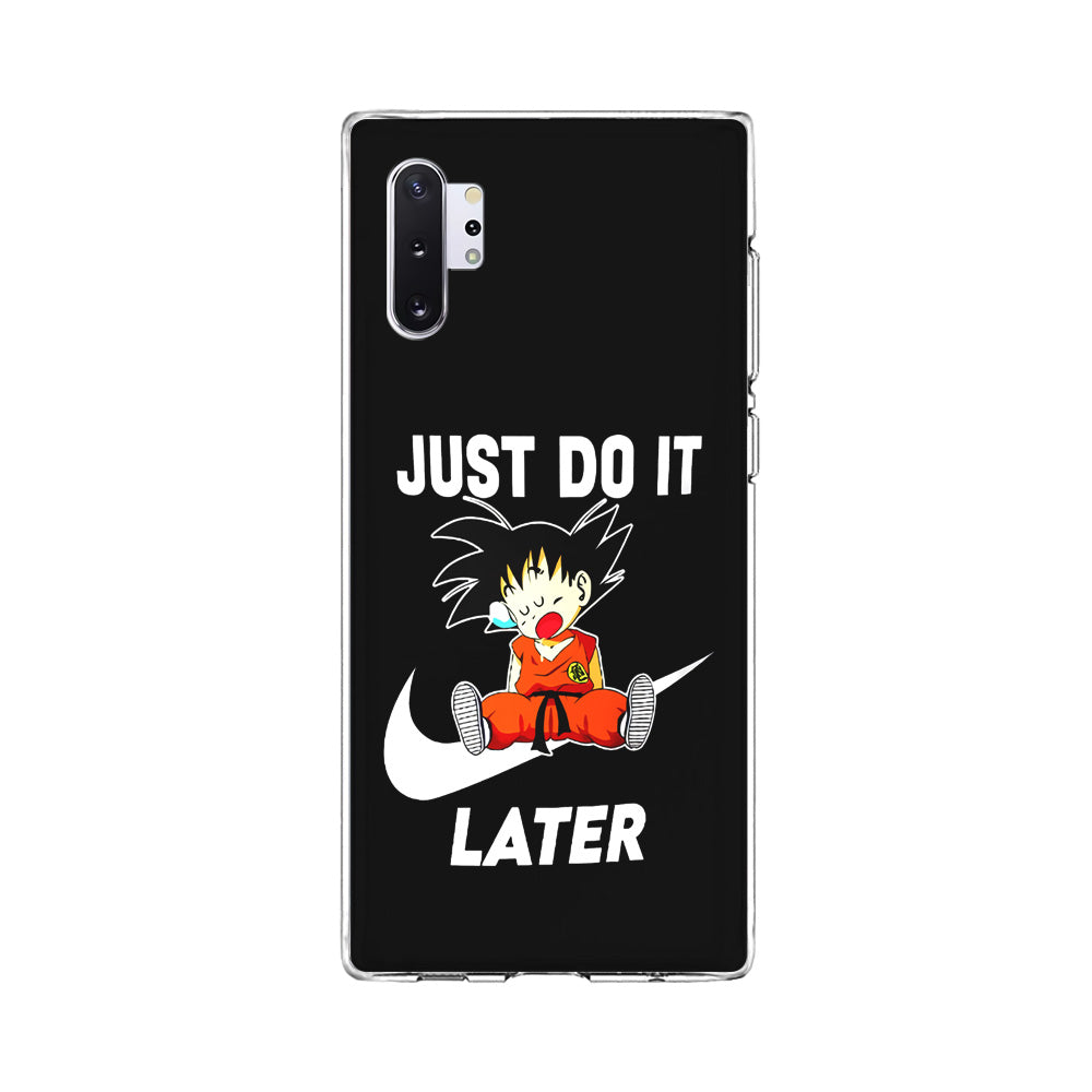 Nike Goku Asleep Samsung Galaxy Note 10 Plus Case