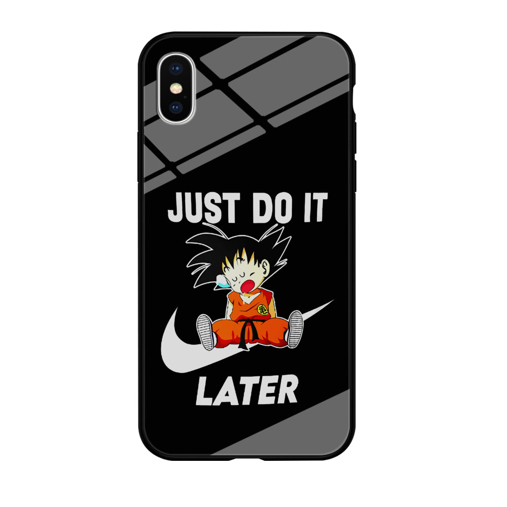 Nike Goku Asleep iPhone Xs Case