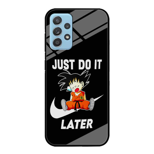 Nike Goku Asleep Samsung Galaxy A72 Case