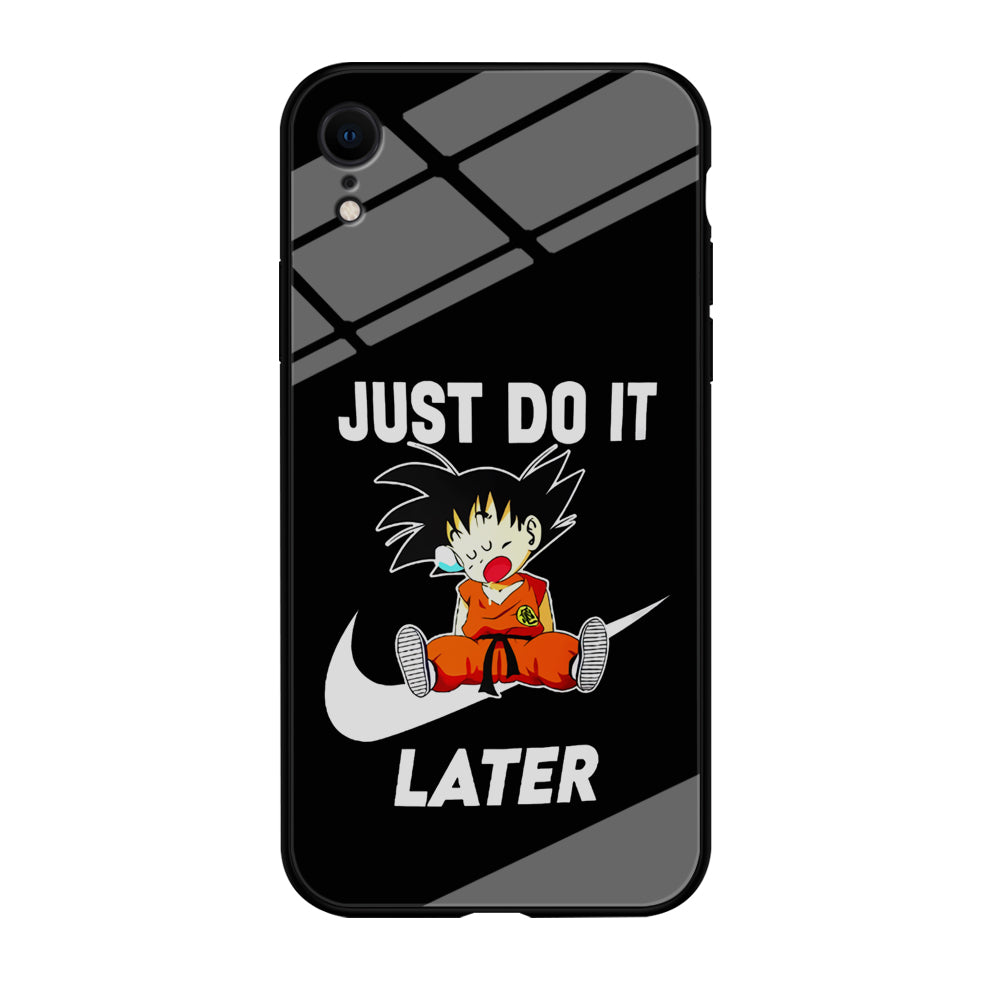 Nike Goku Asleep iPhone XR Case