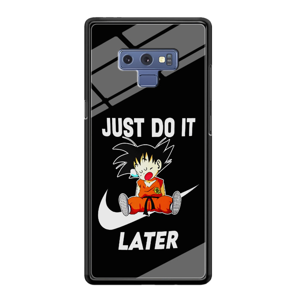 Nike Goku Asleep Samsung Galaxy Note 9 Case