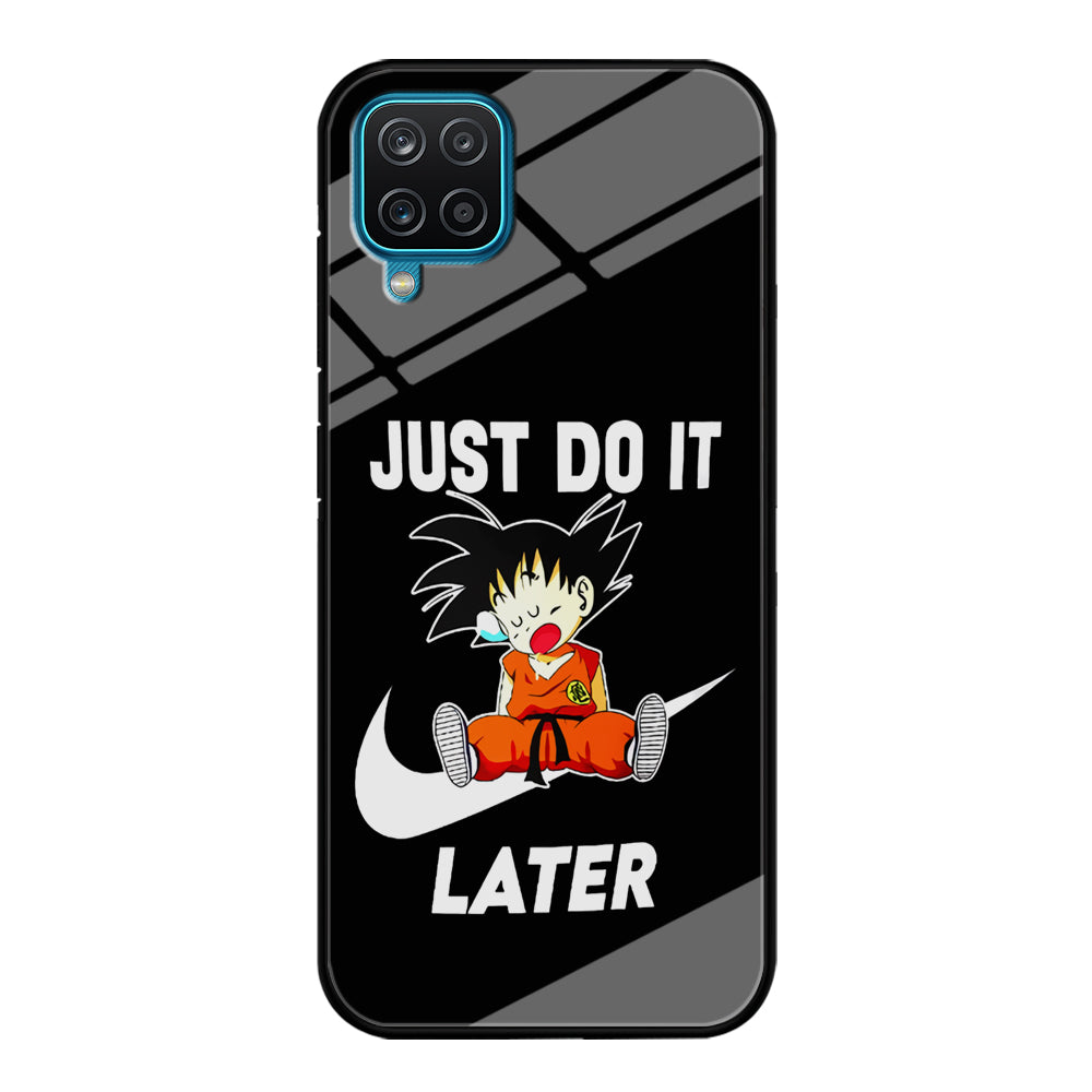 Nike Goku Asleep Samsung Galaxy A12 Case