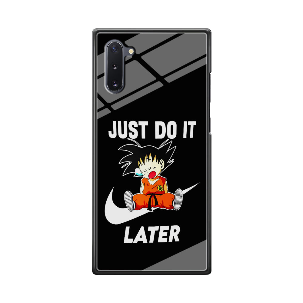 Nike Goku Asleep Samsung Galaxy Note 10 Case