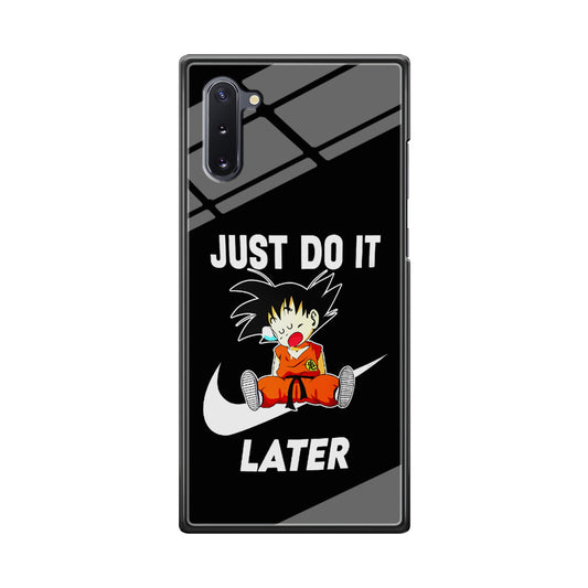 Nike Goku Asleep Samsung Galaxy Note 10 Case