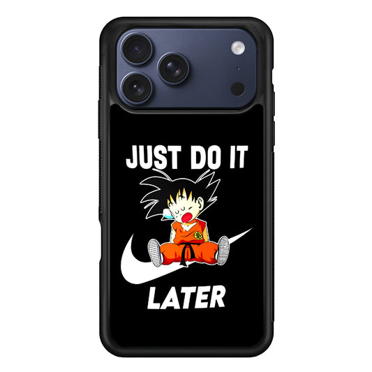 Nike Goku Asleep iPhone 17 Pro Case - Altracase