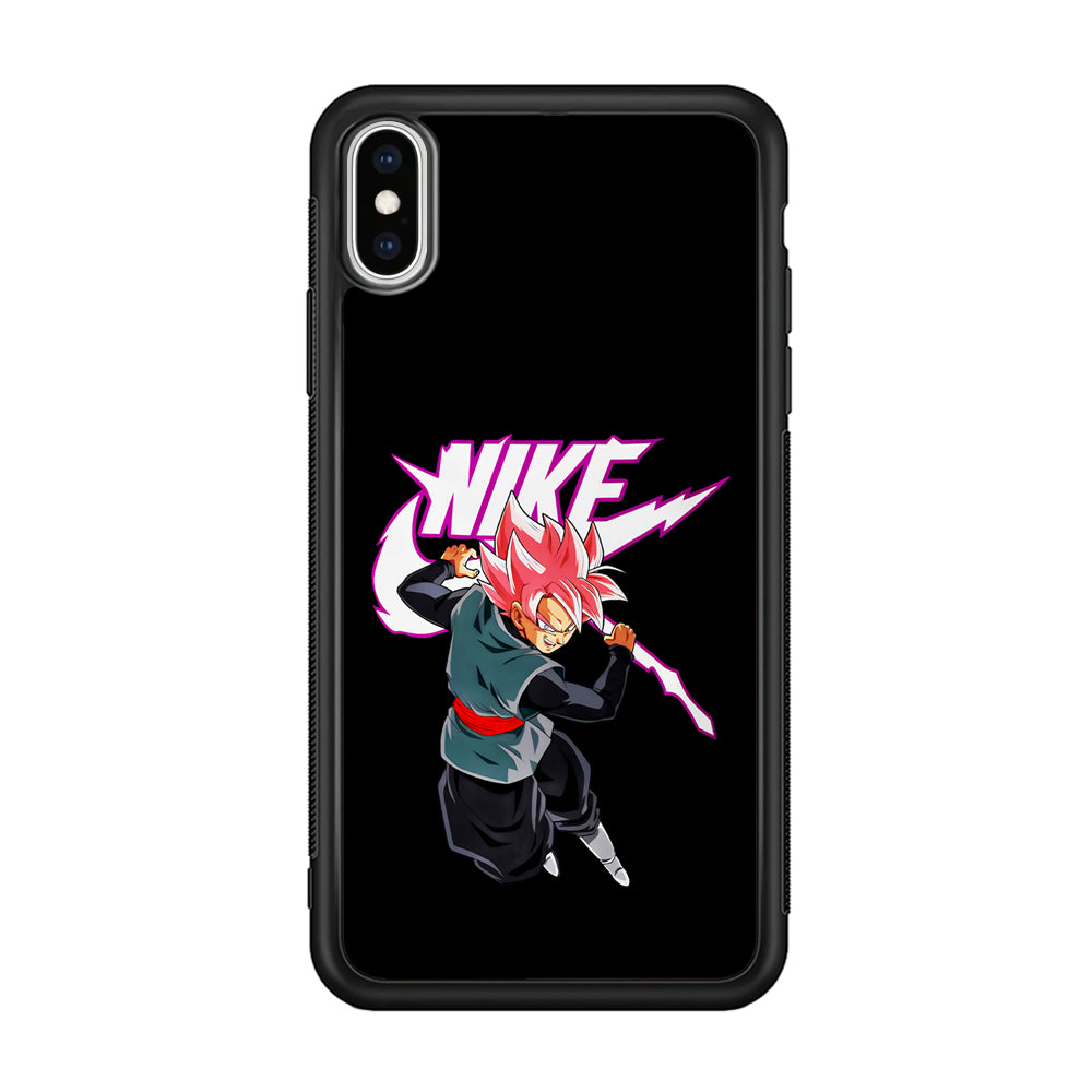 Nike Goku Black Rose iPhone Xs Case