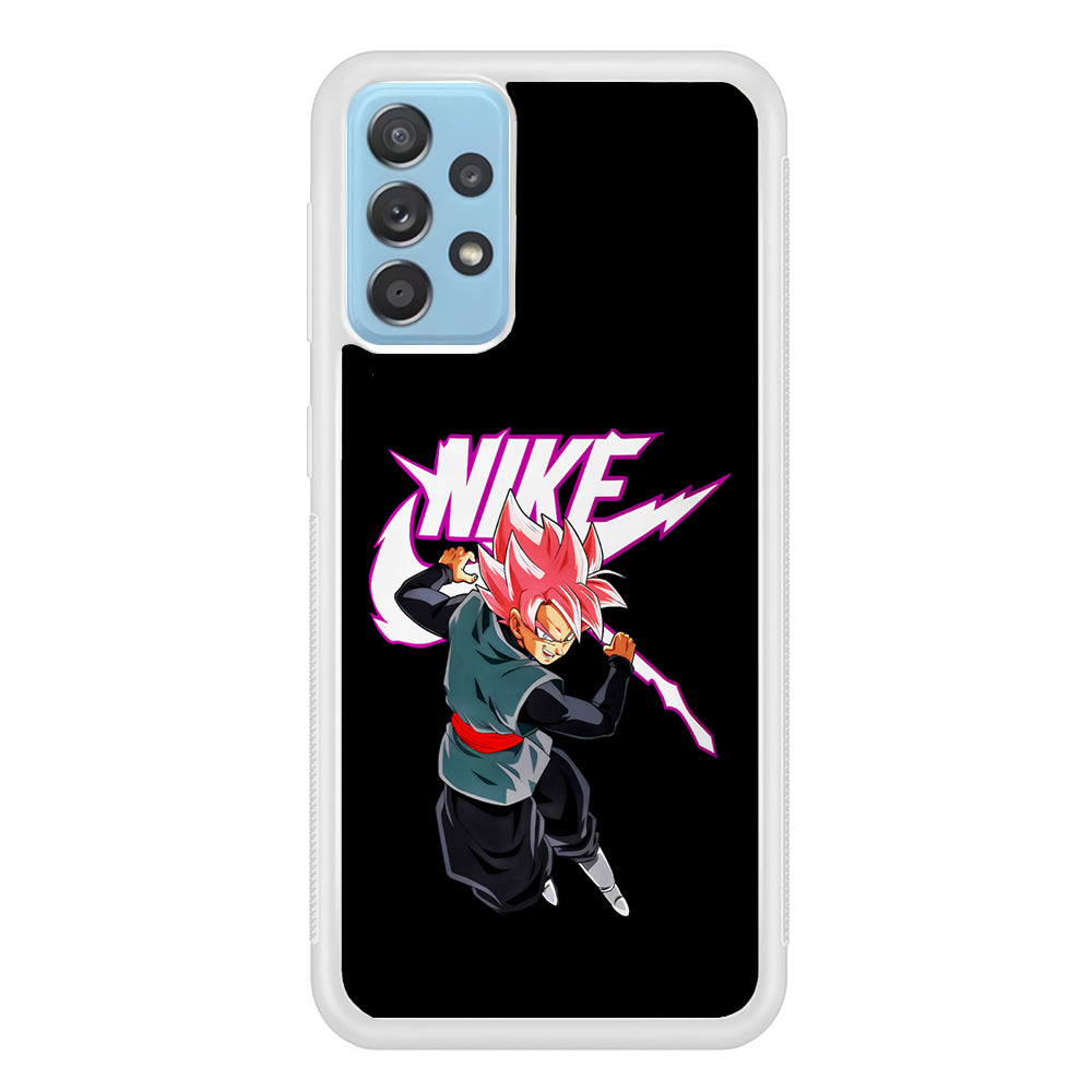 Nike Goku Black Rose Samsung Galaxy A72 Case