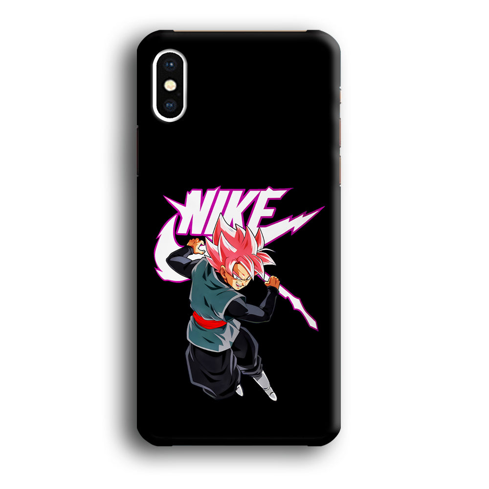 Nike Goku Black Rose iPhone Xs Case