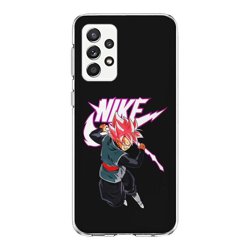 Nike Goku Black Rose Samsung Galaxy A72 Case