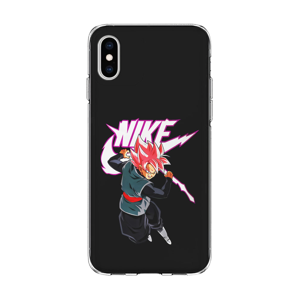 Nike Goku Black Rose iPhone Xs Case