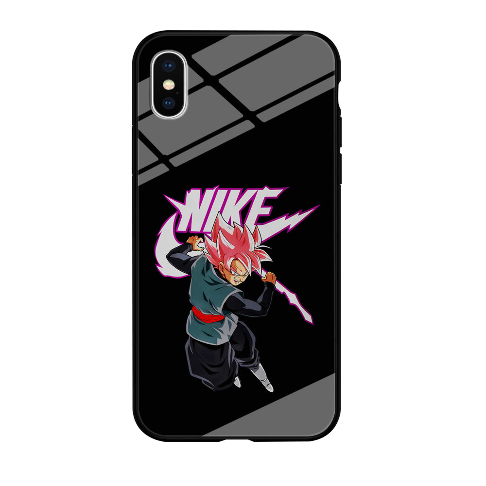 Nike Goku Black Rose iPhone Xs Case