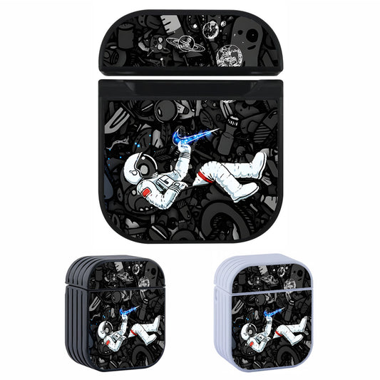 Nike Graffiti Astronaut Doodle Apple AirPods Case-AirPod Case-Altracase