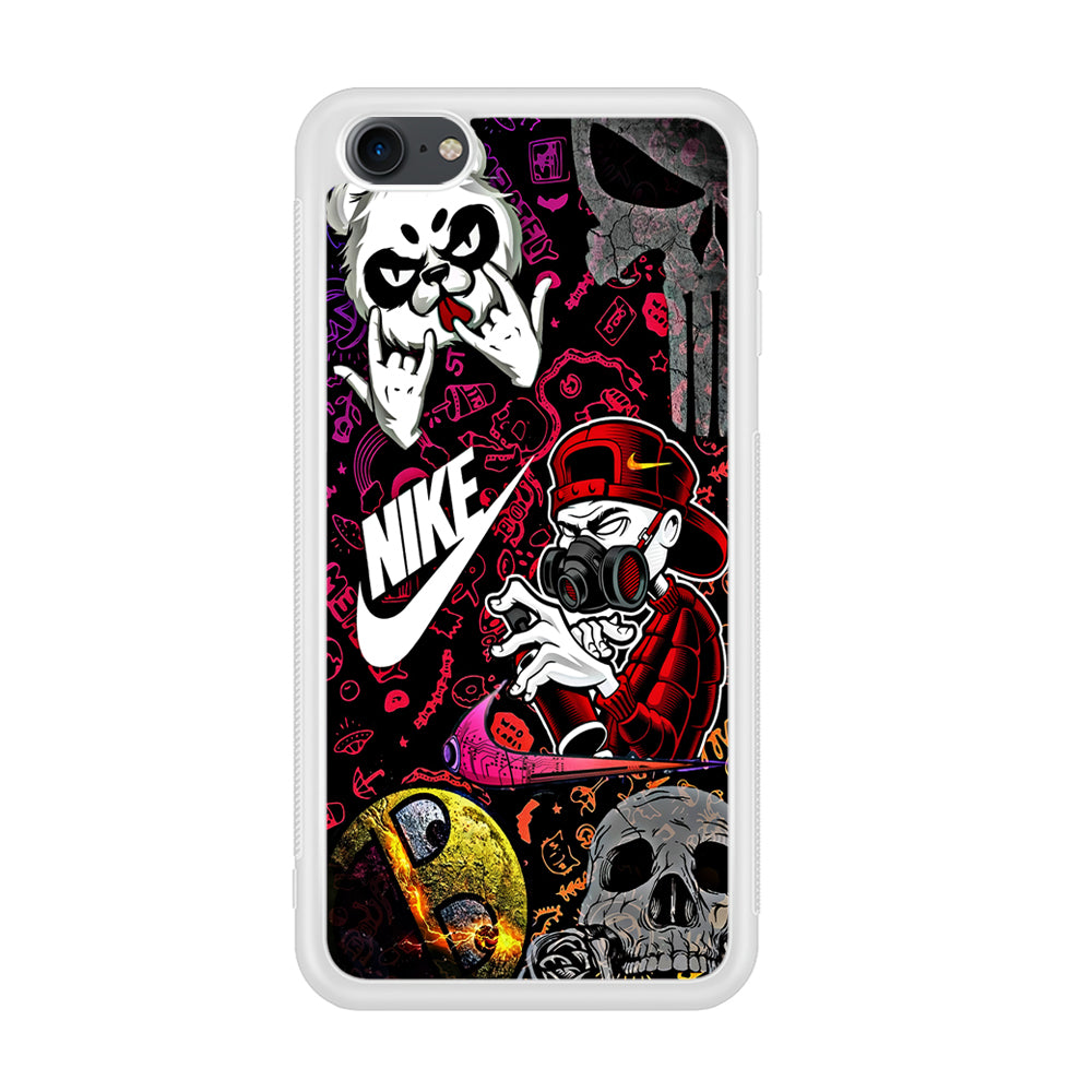 Nike Graffiti Sticker Art iPod Touch 6 Case