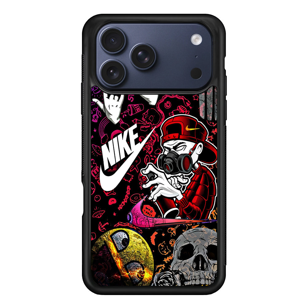 Nike Graffiti Sticker Art iPhone 17 Pro Max Case - Altracase
