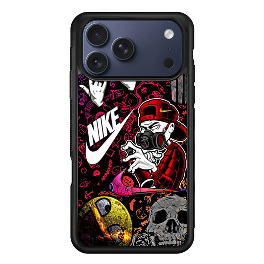 Nike Graffiti Sticker Art iPhone 17 Pro Max Case - Altracase