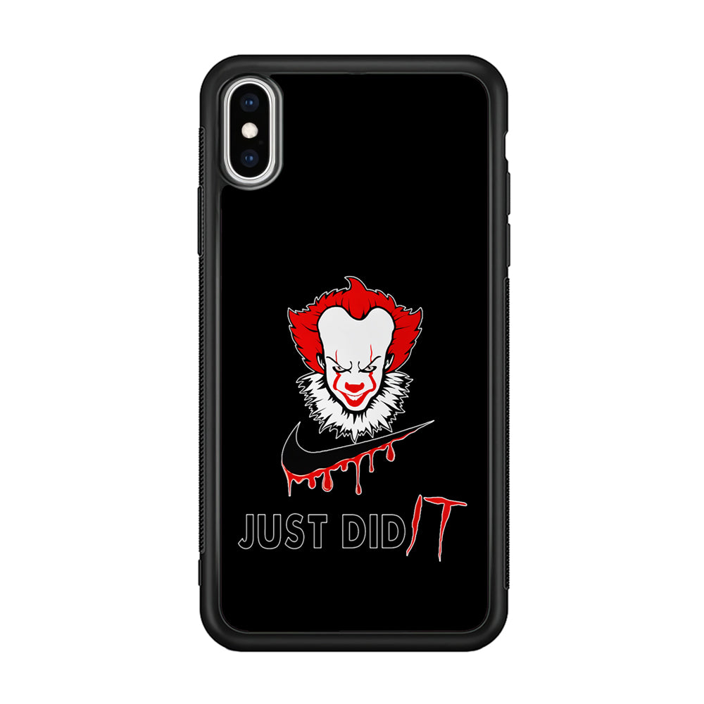 Nike Just Did IT Pennywise iPhone Xs Max Case-Mobile Phone Case-Altracase