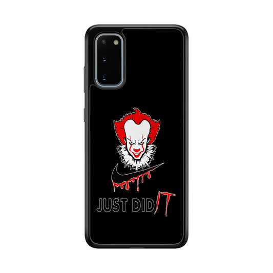Nike Just Did IT Pennywise Samsung Galaxy S20 Case-Mobile Phone Case-Rubber Black (2D Case)-Altracase
