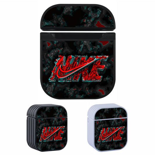 Nike Logo Abstract Art Apple AirPods Case-AirPod Case-Altracase