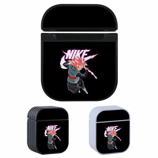 Nike Logo Goku Black Rose Apple AirPods Case-AirPod Case-Altracase